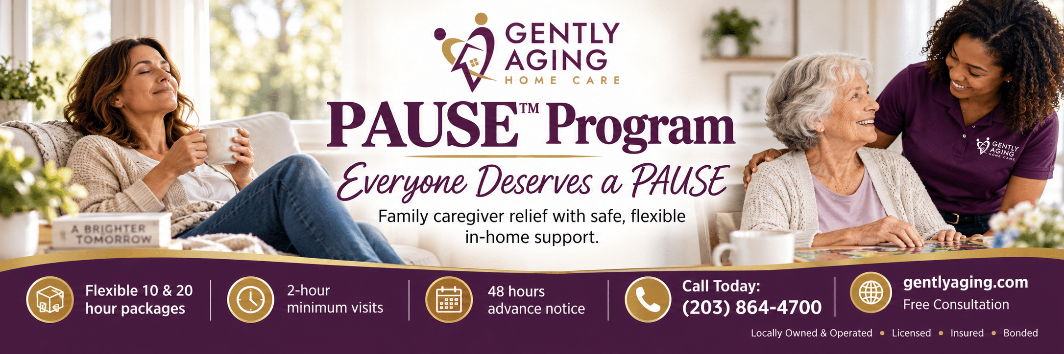 PAUSE™ Program | Guilford | Gently Aging Home Care
